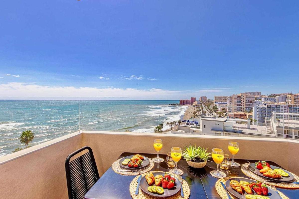 797 Holiday Rentals - Benalbeach- Moderno Piso Para 5 Con Vistas Al Mar بينالماذينا المظهر الخارجي الصورة