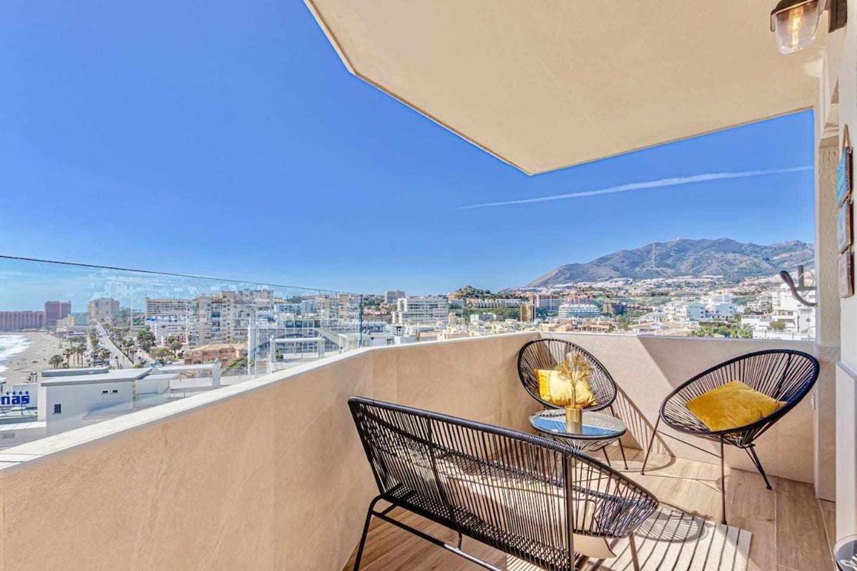 797 Holiday Rentals - Benalbeach- Moderno Piso Para 5 Con Vistas Al Mar بينالماذينا المظهر الخارجي الصورة